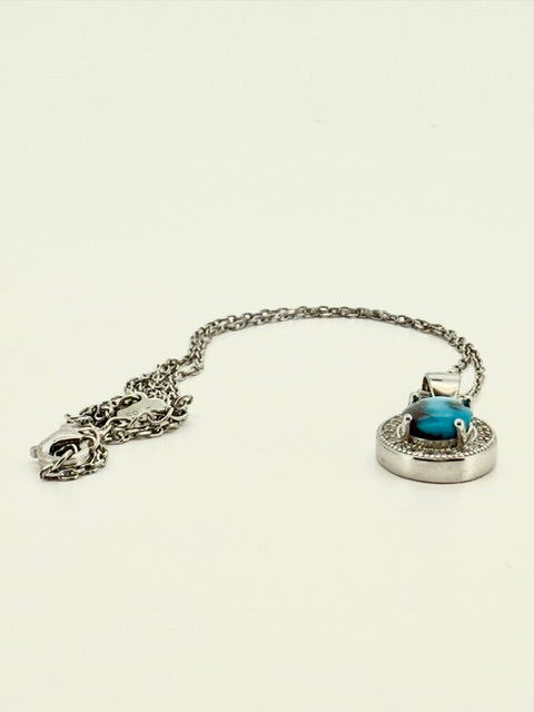 Collier pendentif Éclat Émeraude